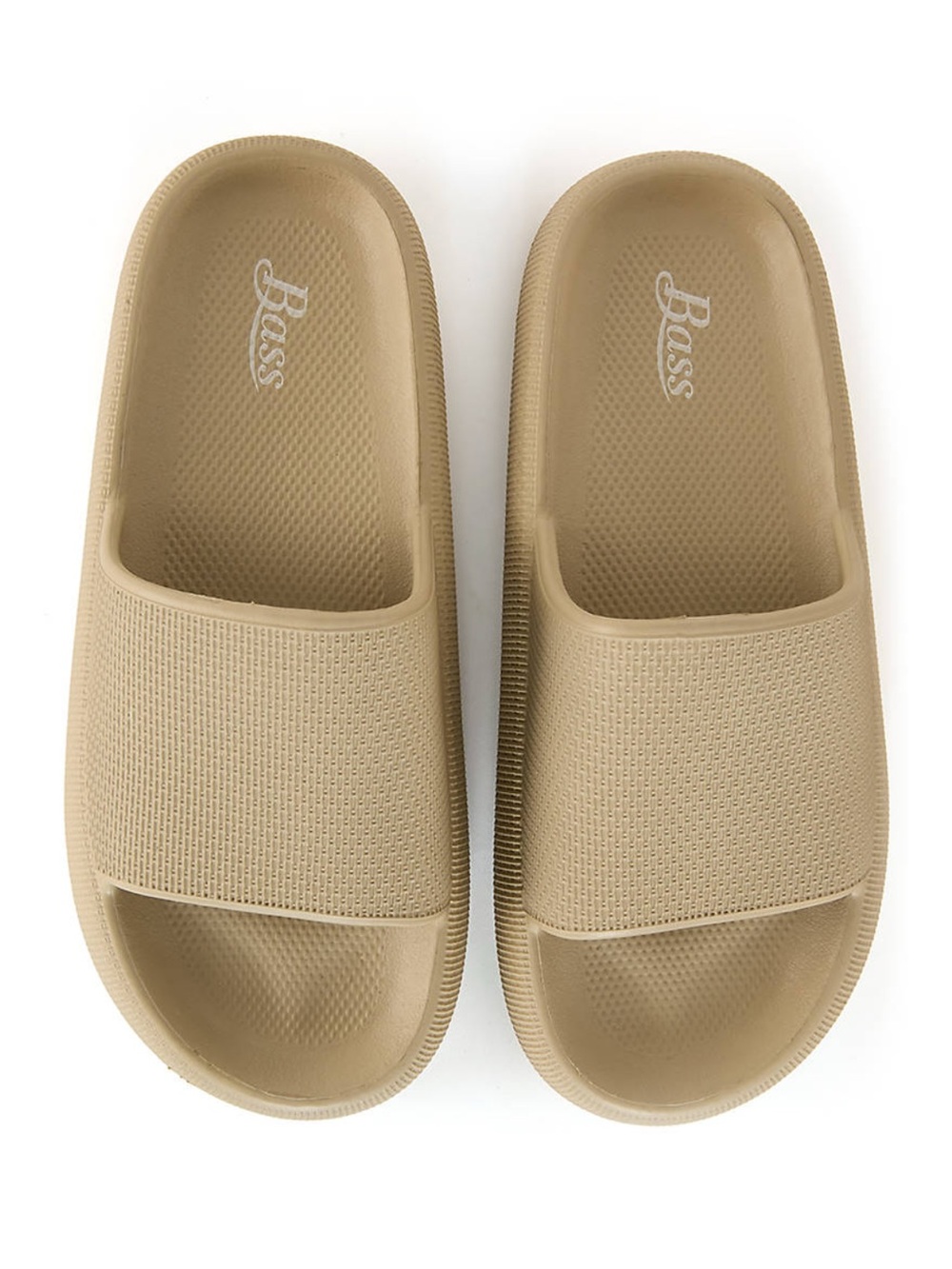 NIB Bass Beige Slide Sandals